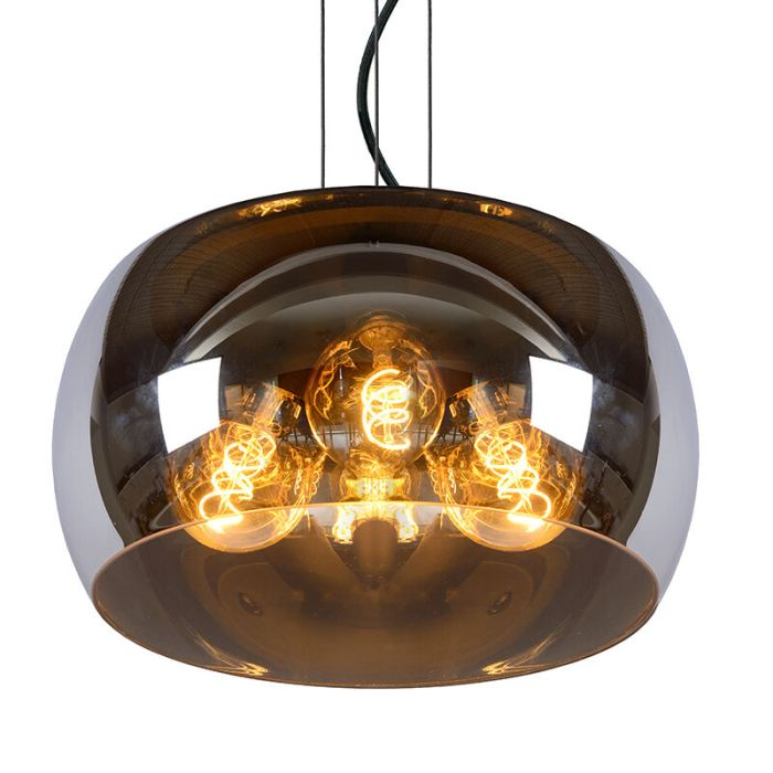 Graue Pendelleuchte Modern, Olivia