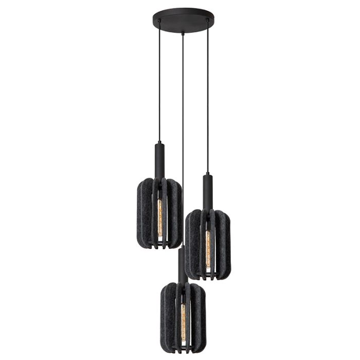 Graue Pendelleuchte Modern, Rafal