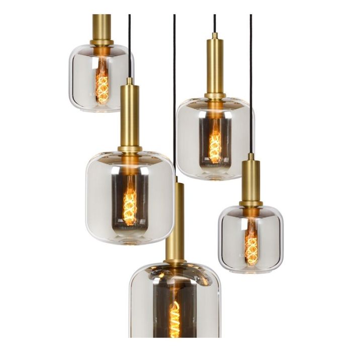 Goldene Pendelleuchte Modern, Joanet