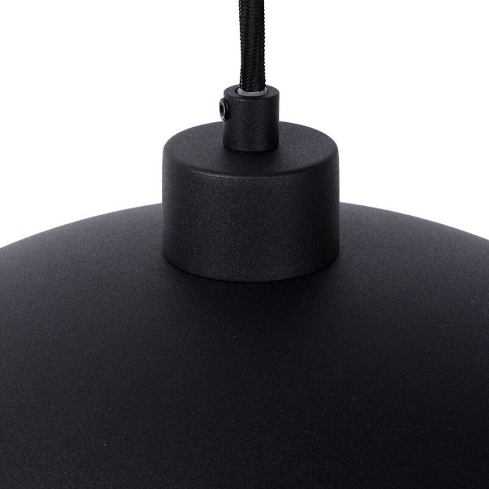 Schwarze Pendelleuchte Modern, Siemon