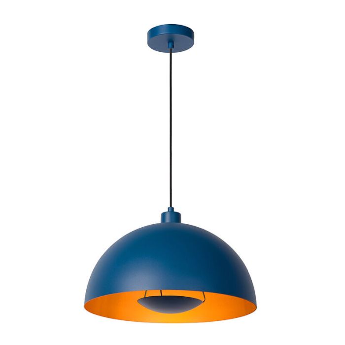 Blaue Pendelleuchte Modern, Siemon