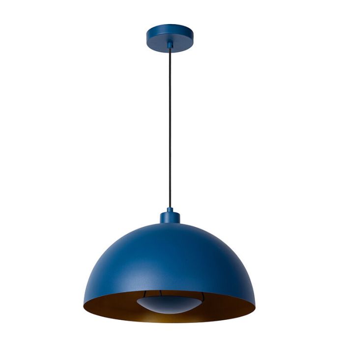 Blaue Pendelleuchte Modern, Siemon
