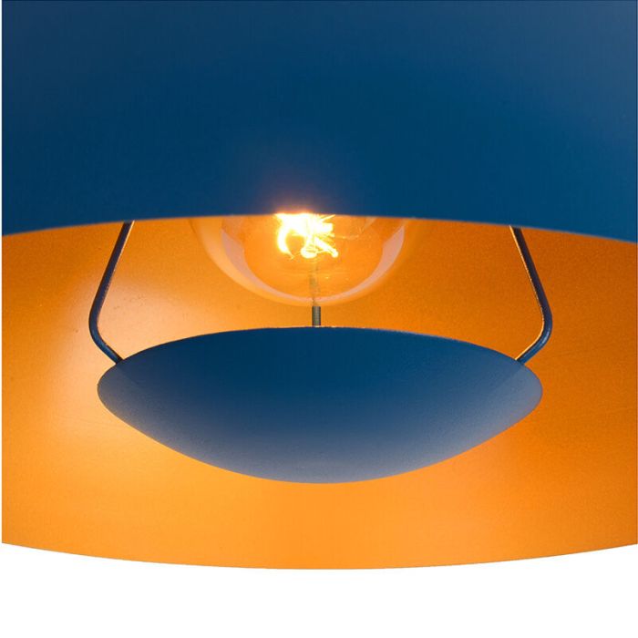 Blaue Pendelleuchte Modern, Siemon