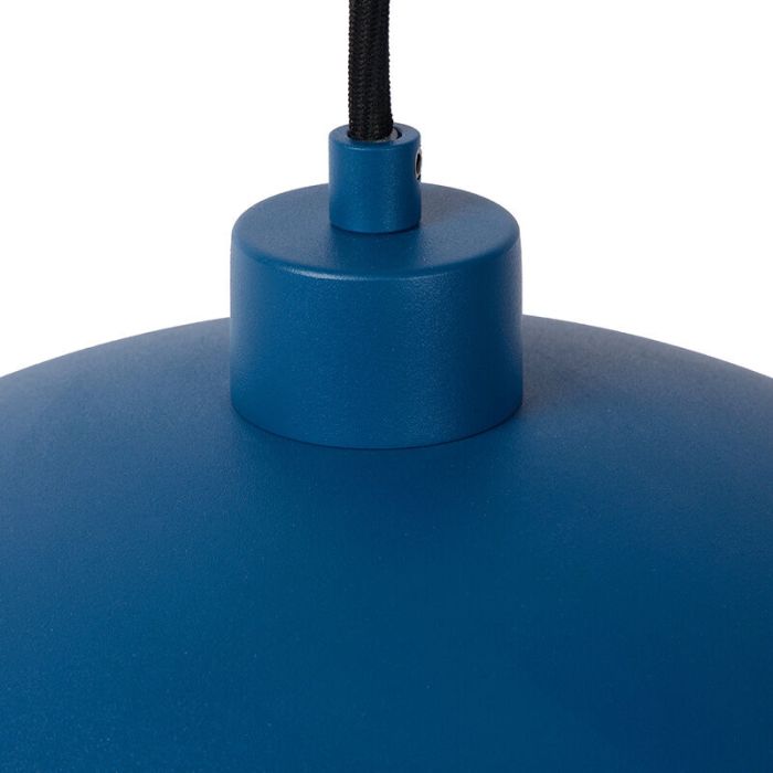 Blaue Pendelleuchte Modern, Siemon