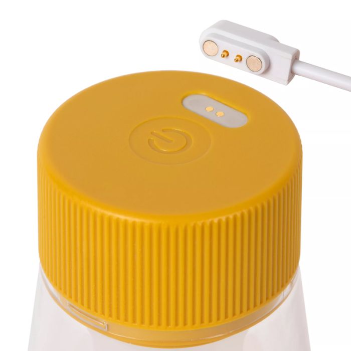 Gelbe aufladbare Außen Tischlampe Modern, Lorali, 1,2W, 2700K LED, IP44, mit Touch-Dimmer