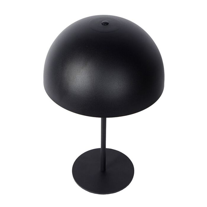 Schwarze Tischleuchte Modern, Siemon, mit Schalter