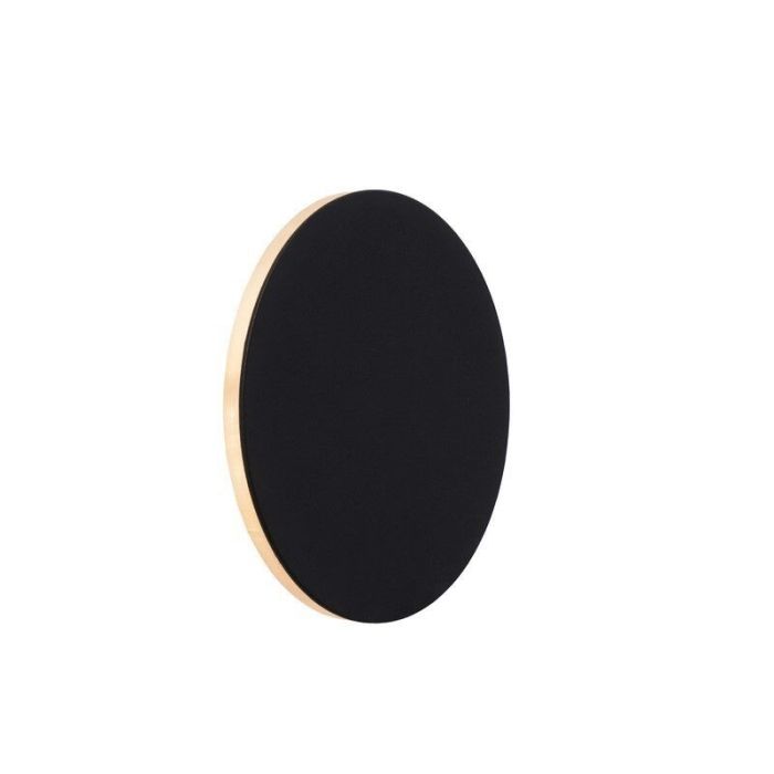 Schwarze Wandleuchte Modern, Eklyps led, 6W, 3000K LED