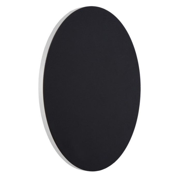 Schwarze Wandleuchte Modern, Eklyps led, 8W, 3000K LED