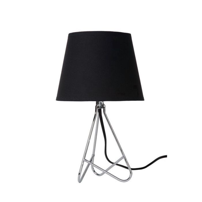 Chrom Tischleuchte Modern, Gitta, mit Schalter