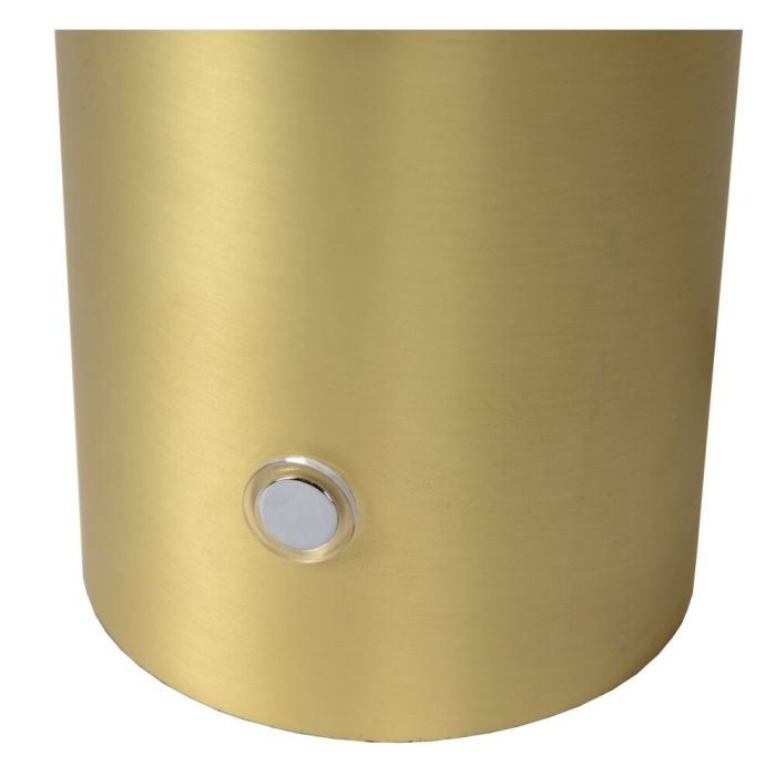 Goldene Tischleuchte Landhaus, Timon, mit Schalter