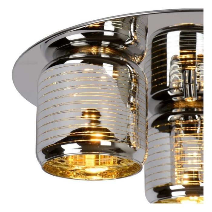 Chrom Deckenlampe Modern, Eryn