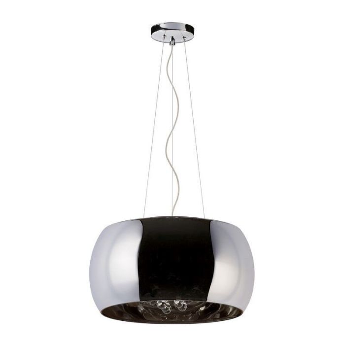 Chrom Pendelleuchte Modern, Pearl