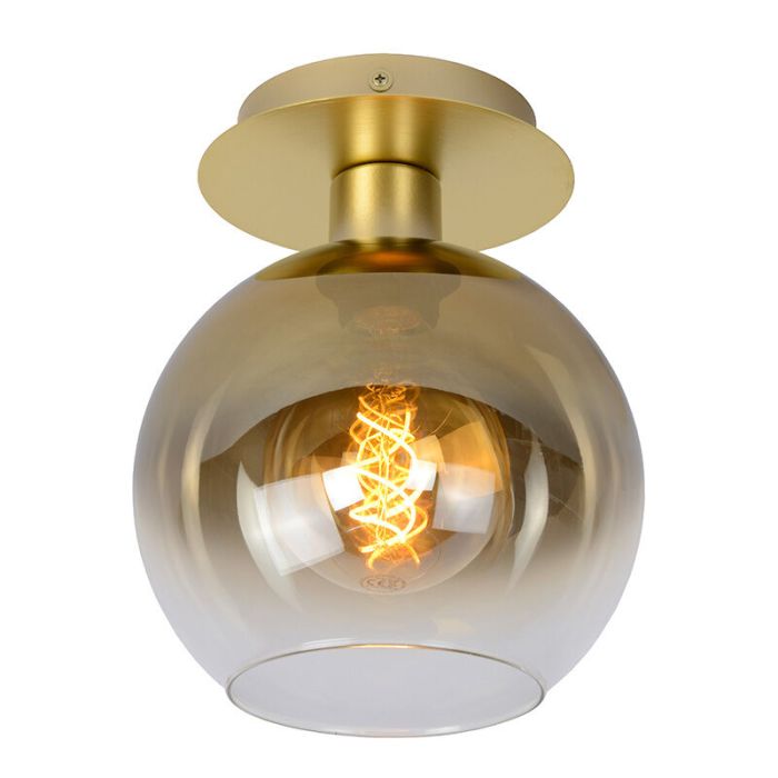 Goldene Deckenlampe Retro, Marius