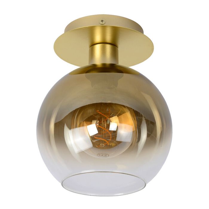 Goldene Deckenlampe Retro, Marius