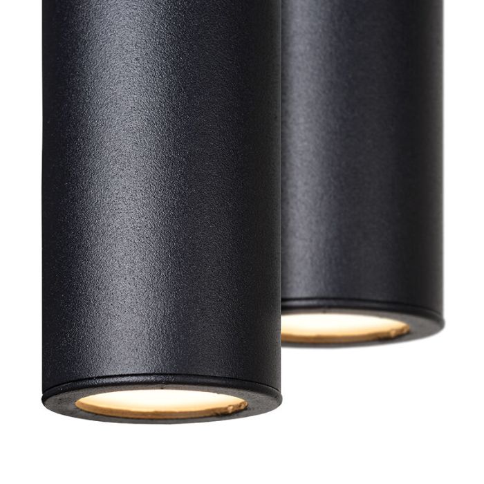 Schwarze Pendelleuchte Modern, Lorenz, 4W, 3000K LED