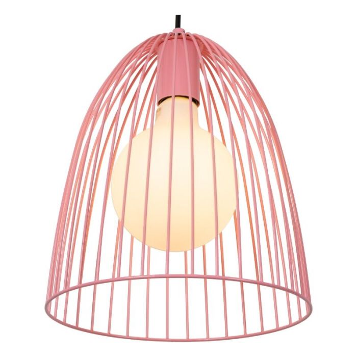 Rosa Kinderzimmer Pendelleuchte Metall, Macarons
