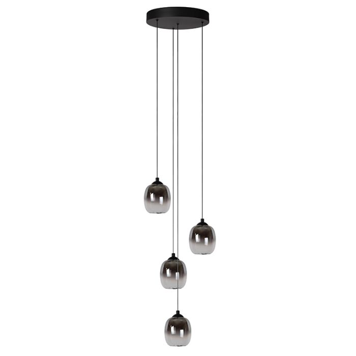 Graue Pendelleuchte Modern, Tamino, 5,2W, 3000K LED