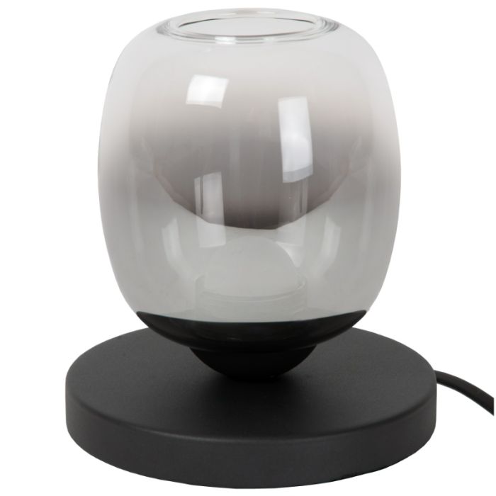 Graue Tischleuchte Modern, Tamino, 6W, 3000K LED, mit Schalter