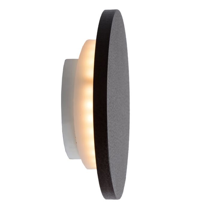 Holz Wandleuchte Braun, Glimpse, 5W, 3000K LED