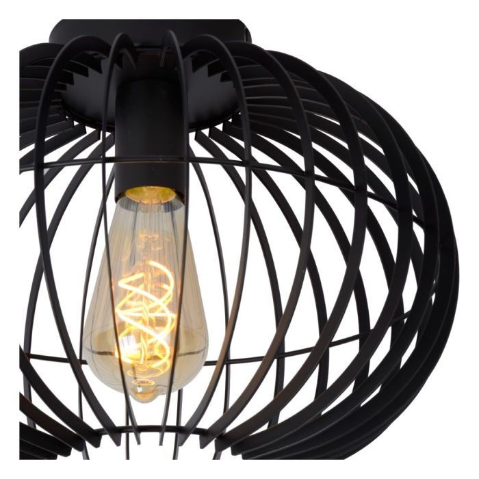 Schwarze Deckenlampe Modern, Reda