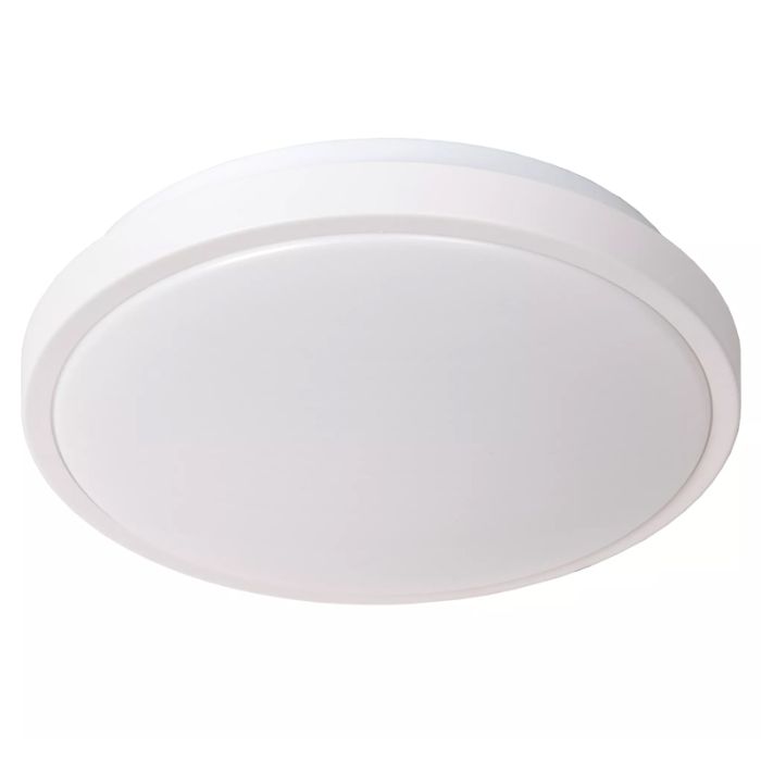 Weiße Badezimmer Deckenleuchte Modern, Dasher, 12W, 2700K LED, IP44