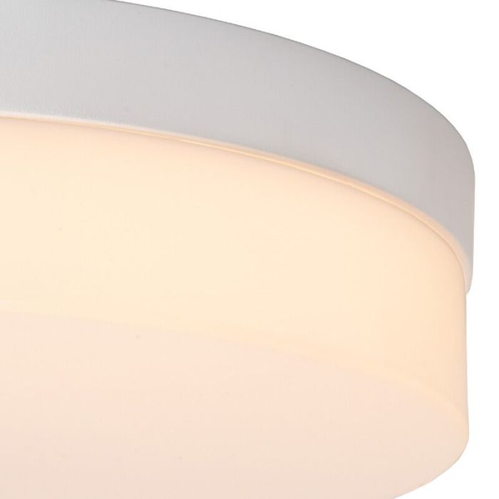 Weiße Badezimmer Deckenleuchte Kunststoff, Biskit, 36W, 2700K LED, IP44