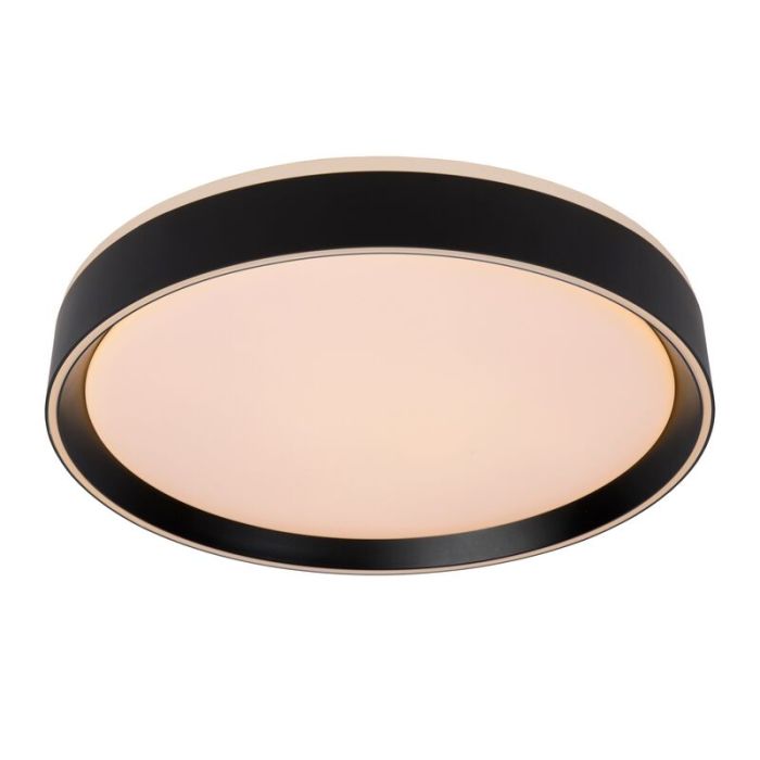 Schwarze Deckenlampe Modern, Nuria, 24W, 2700K LED