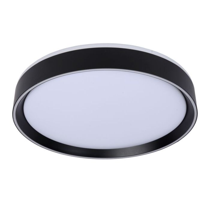 Schwarze Deckenlampe Modern, Nuria, 24W, 2700K LED