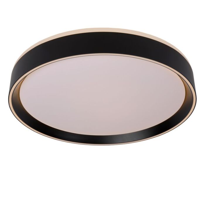 Schwarze Deckenlampe Modern, Nuria, 24W, 2700K LED