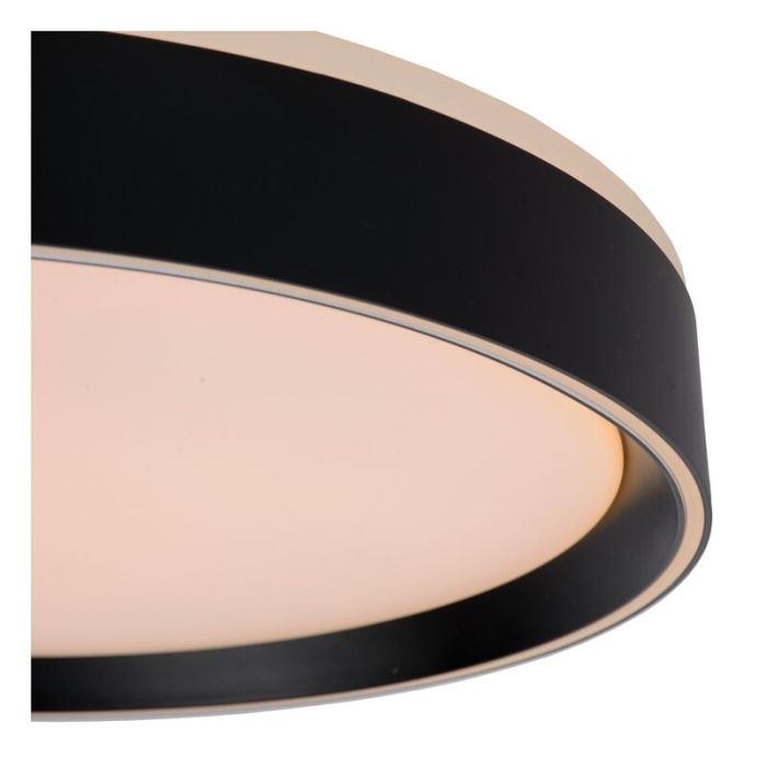Schwarze Deckenlampe Modern, Nuria, 24W, 2700K LED