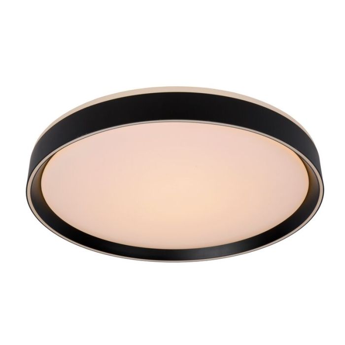 Schwarze Deckenlampe Modern, Nuria, 36W, 2700K LED