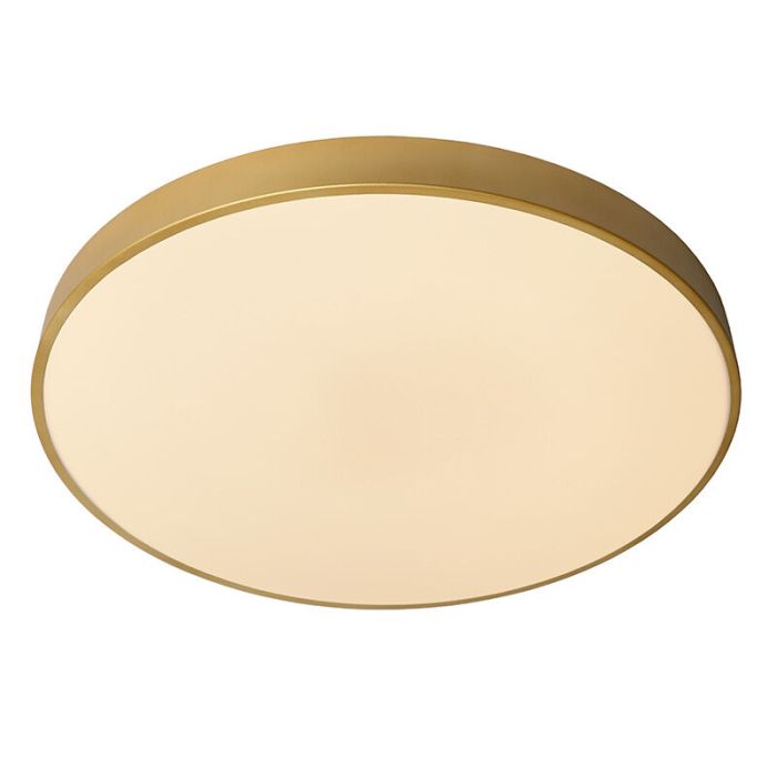 Goldene Deckenlampe Modern, Unar, 60W, 2700K LED, 3-stufig dimmbar