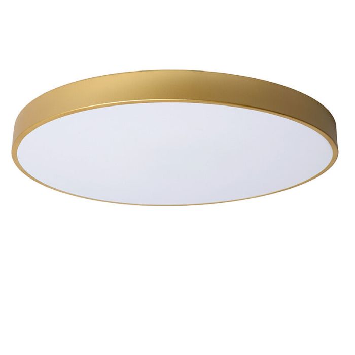 Goldene Deckenlampe Modern, Unar, 60W, 2700K LED, 3-stufig dimmbar