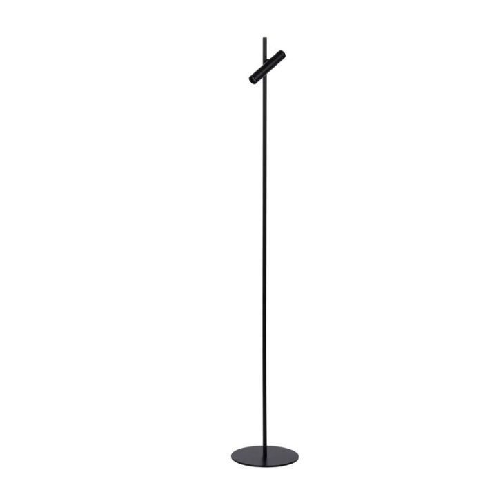 Schwarze Leselampe Stehlampe Modern, Philon, 4,5W, 3000K LED, mit Touch-Dimmer