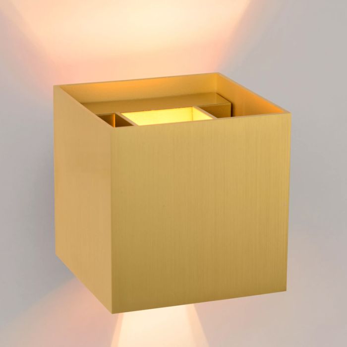 Goldene Up down Wandleuchte Modern, Xio