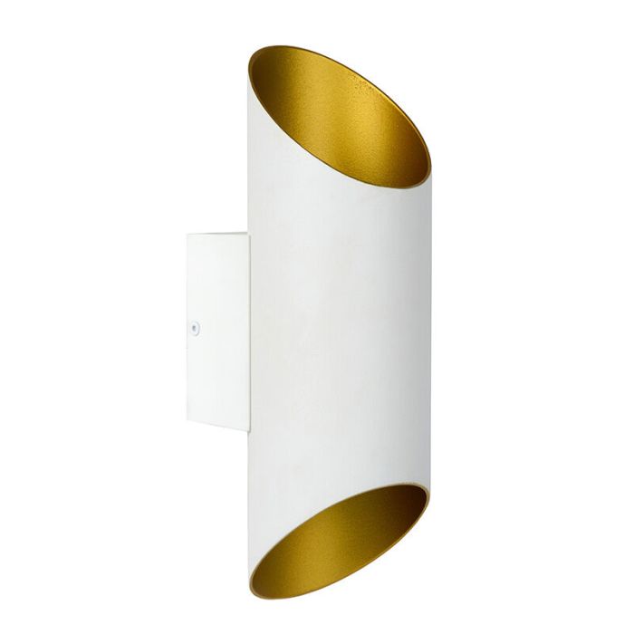 Goldene Wandleuchte Modern, Quirijn