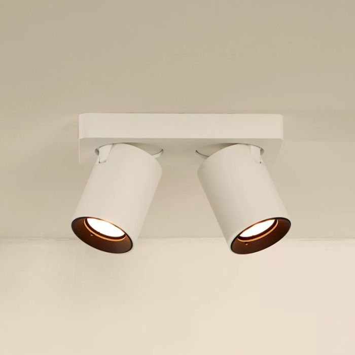 Weiße Deckenstrahler Modern, Nigel