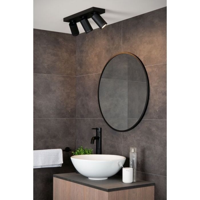 Schwarze Deckenstrahler Modern, Taylor, IP44