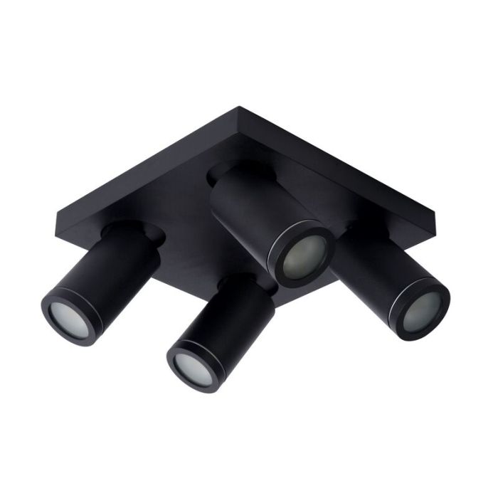 Schwarze Deckenstrahler Modern, Taylor, IP44