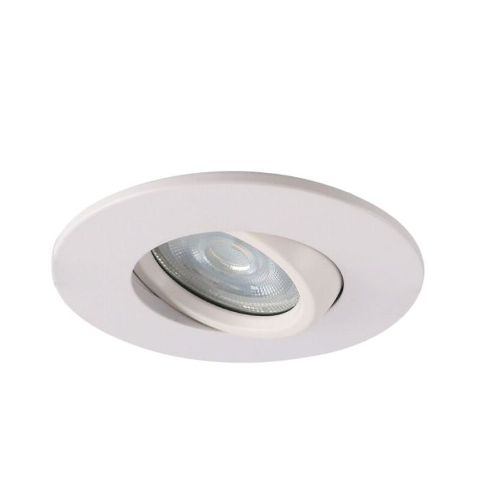 Moderne Smart Einbaustrahler Weiß, Jill, IP65, 4,5W, RGBW