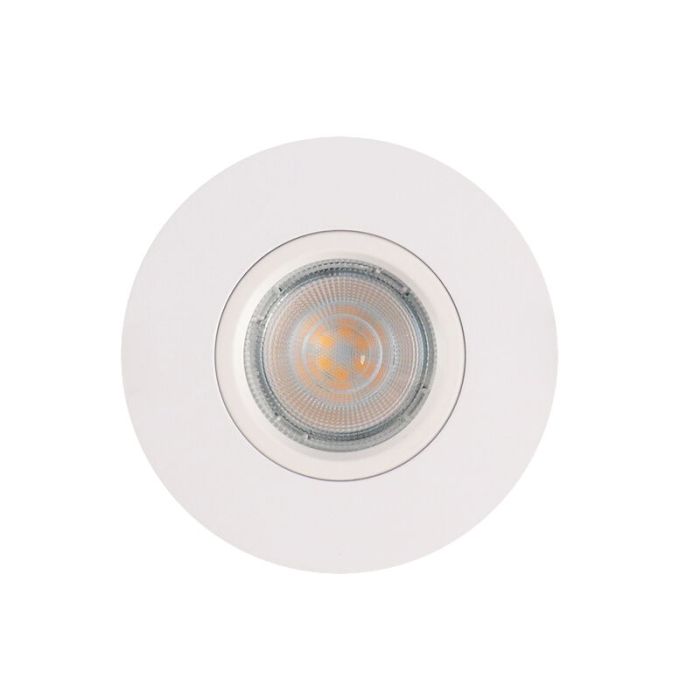 Moderne Smart Einbaustrahler Weiß, Jill, IP65, 4,5W, RGBW
