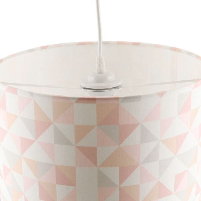 Moderne Kinder Pendelleuchte Pink, Diamonds