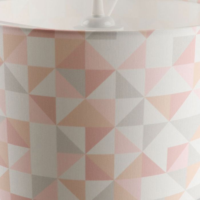 Moderne Kinder Pendelleuchte Pink, Diamonds