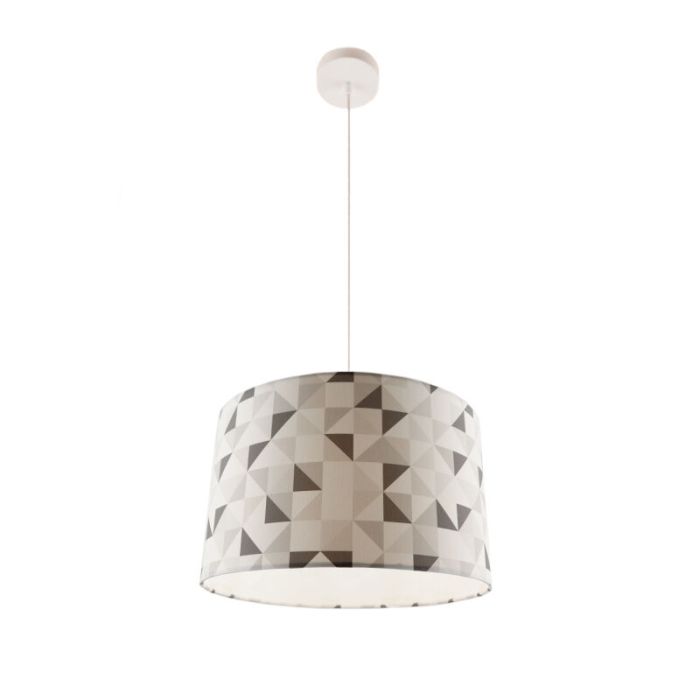 Moderne Kinder Pendelleuchte Grau, Diamonds