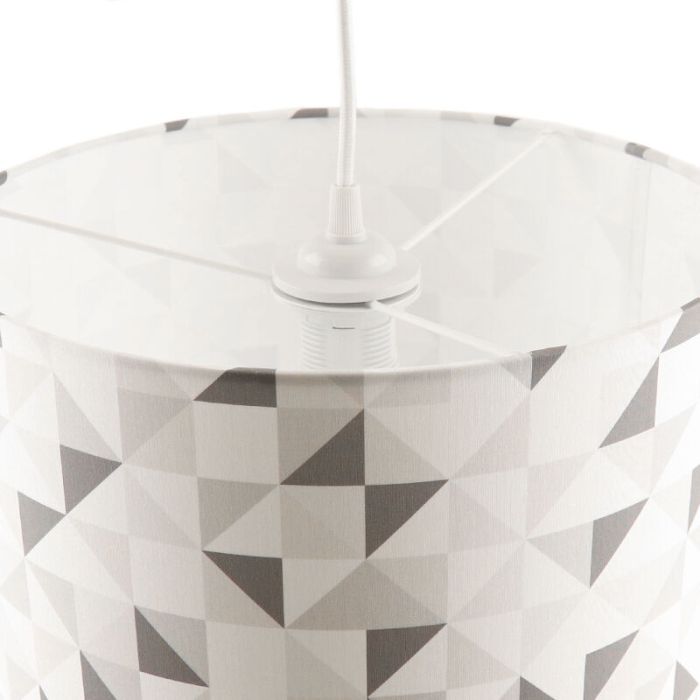 Moderne Kinder Pendelleuchte Grau, Diamonds
