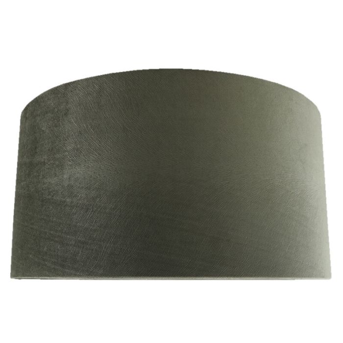 50 cm Samt Lampenschirm Grün, Rody