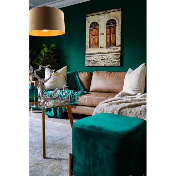 Moderne Pendelleuchte Gold, Urvin