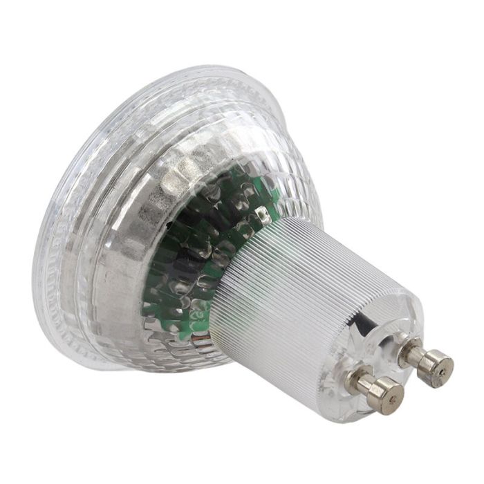 Dimmbare transparante GU10 LED Lichtquelle Antonie, 5w, Warmweiß
