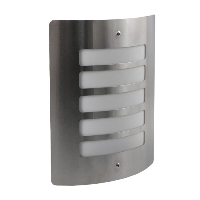 Moderne Außenleuchte Silber, Manuel, IP44