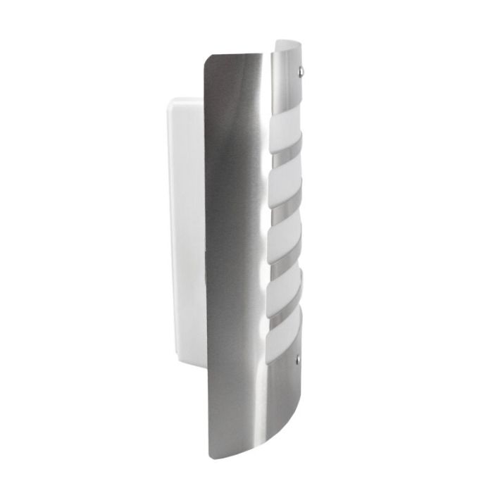 Moderne Außenleuchte Silber, Manuel, IP44